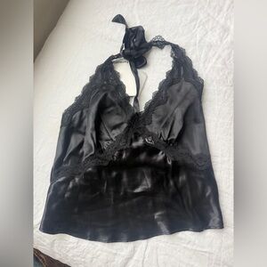 Reformation Monica Silk Top